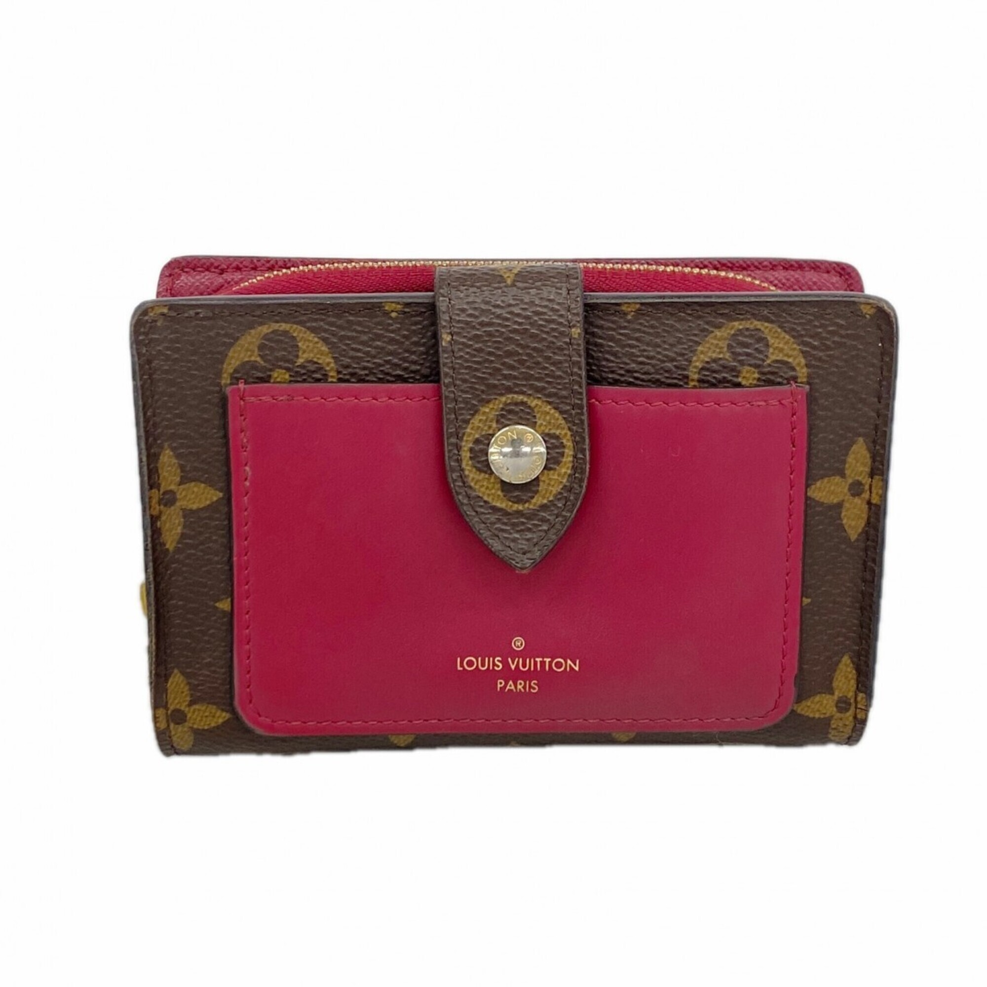 Louis Vuitton Monogram Portefeuille Juliette Wallet M69433 Fuchsia (Women's)